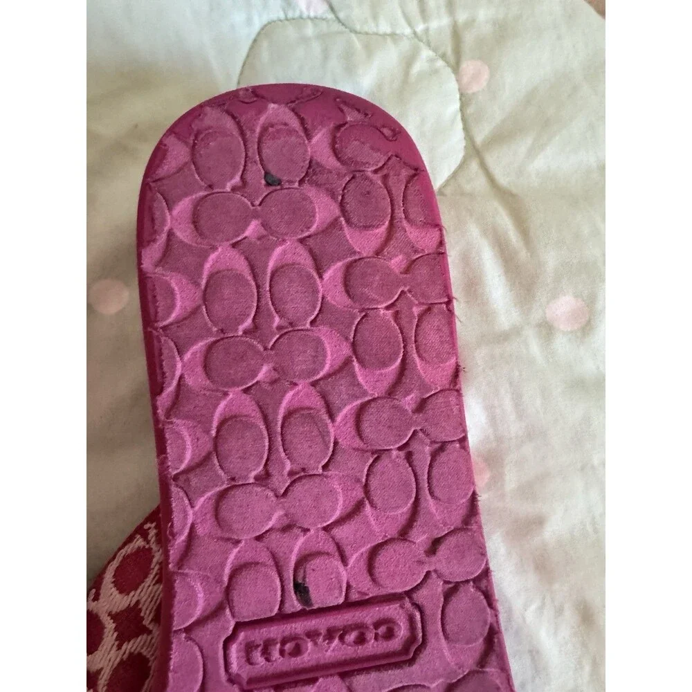 Coach pink logo